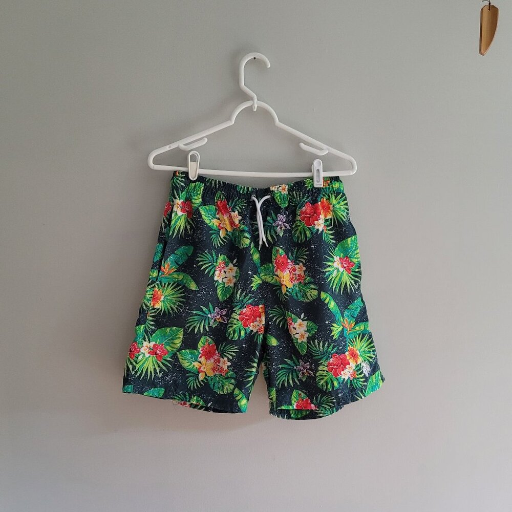 Polo Ralph Lauren Mens Bathing Trunks Tropical Print Size L